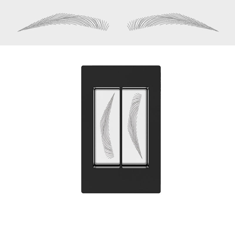 Kit de tatouage temporaire pour sourcils effet microblading résistant à l’eau
