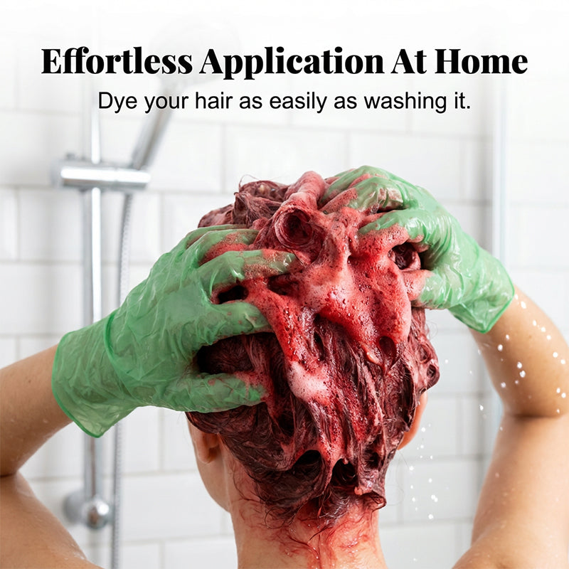 Shampooing colorant et nourrissant pour cheveux