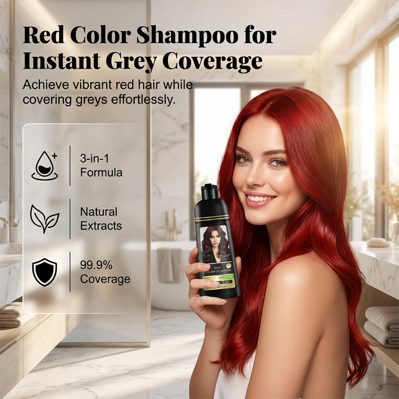 Shampooing colorant et nourrissant pour cheveux