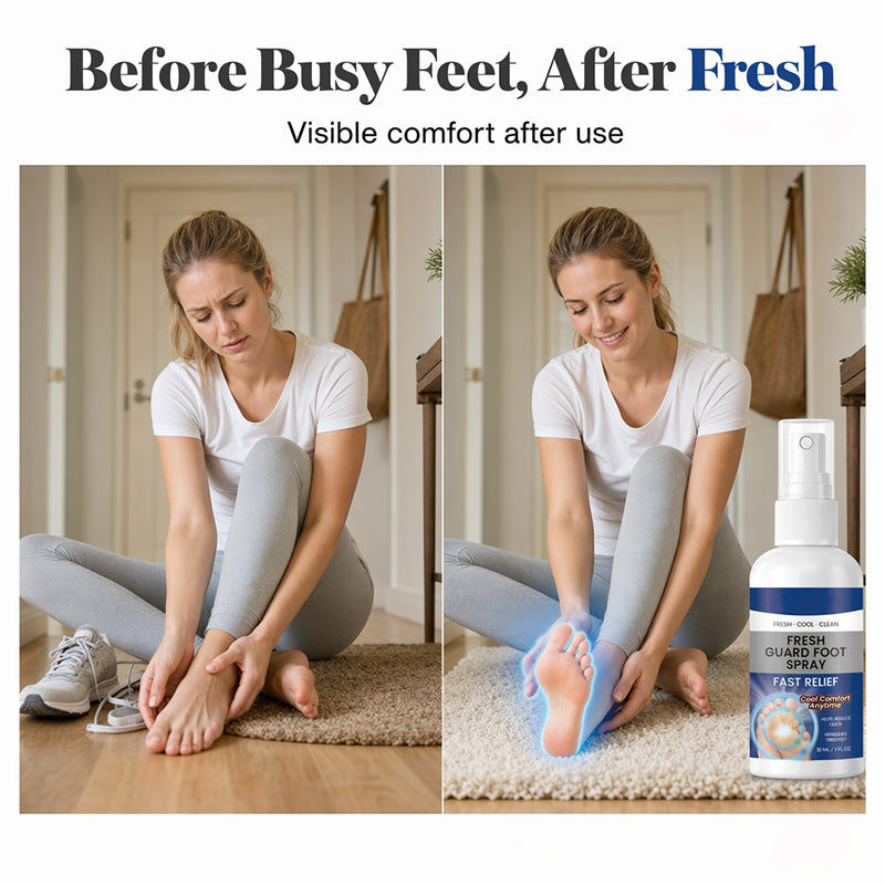 Spray rinfrescante per i piedi 30 ml