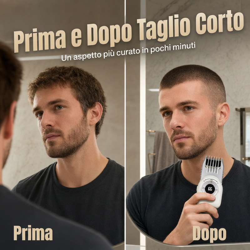 Tondeuse à cheveux électrique sans fil pour homme