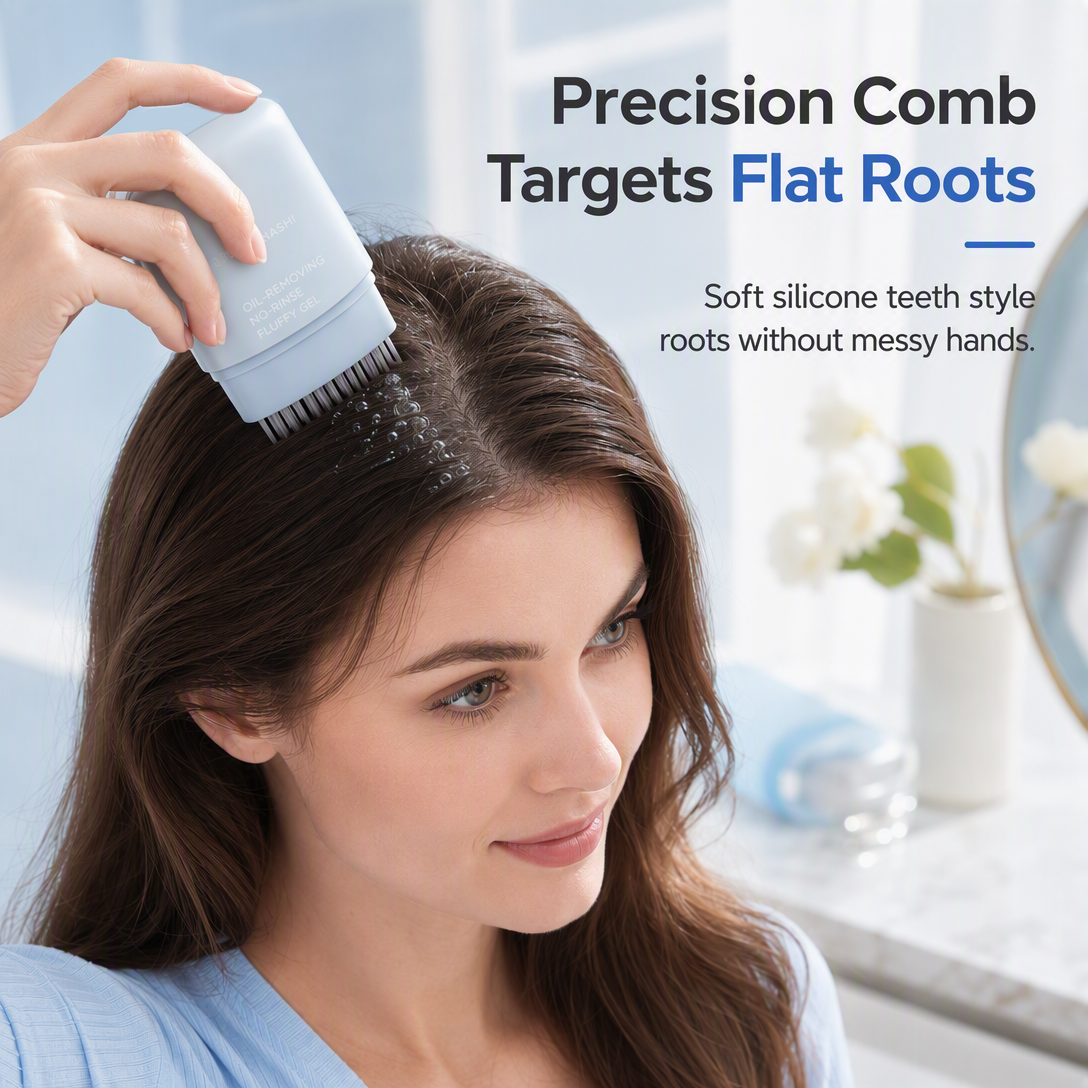 Gel volumateur sans rinçage avec peigne intégré