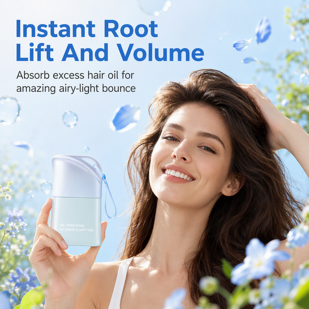 Gel Volumizzante Senza Risciacquo con Pettine Integrato