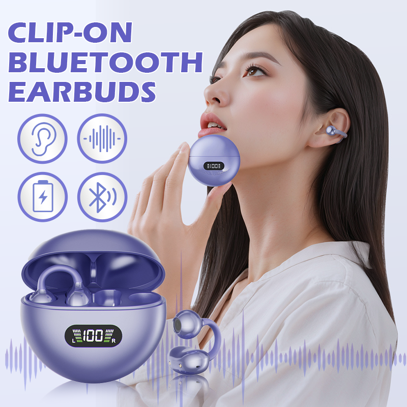 Écouteurs Bluetooth ouverts à clip