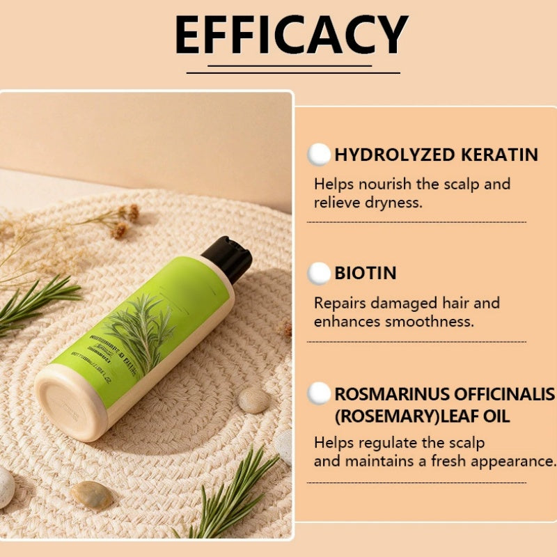 Shampooing nourrissant romarin et biotine 100 ml