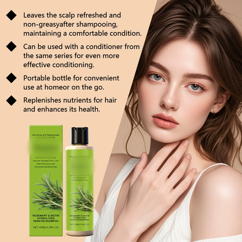 Shampooing nourrissant romarin et biotine 100 ml
