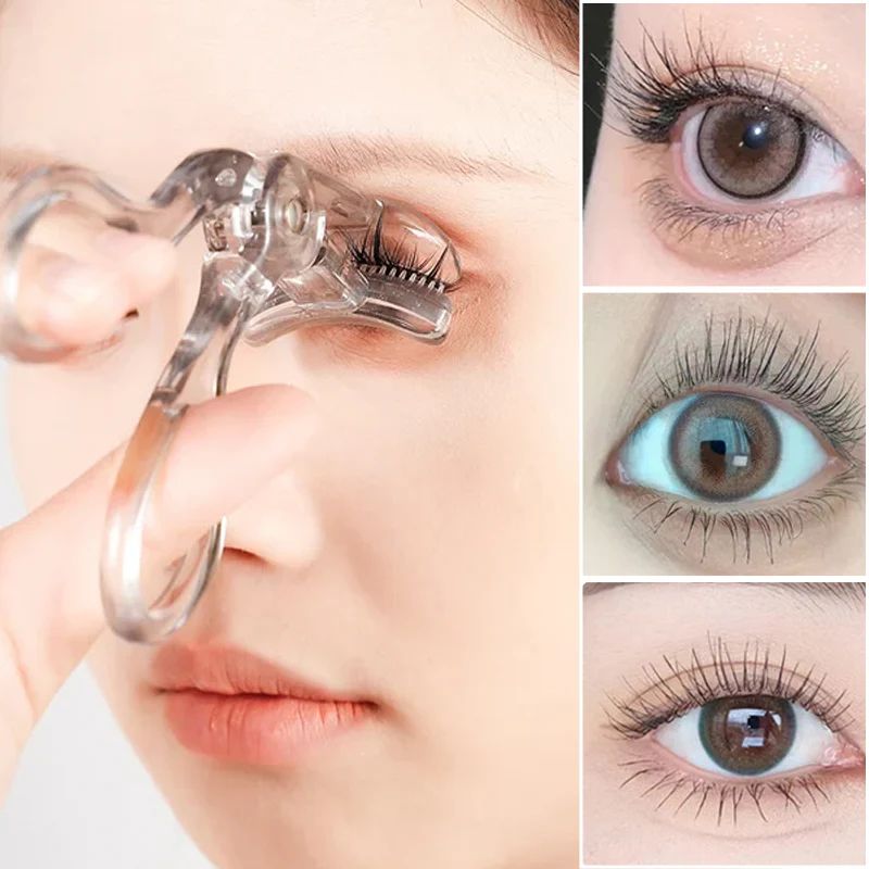 Pince à cils ergonomique grand angle