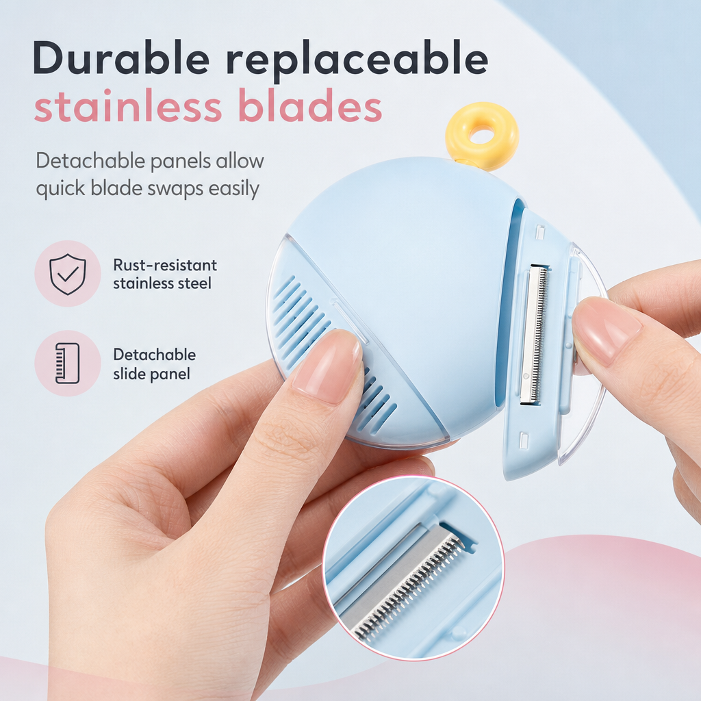 ✂️ Pettine Sfoltitore e Tagliacapelli 5 in 1