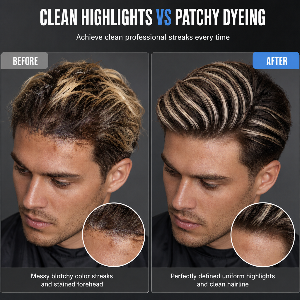 💇 Silikonhette for striper og hårfarging