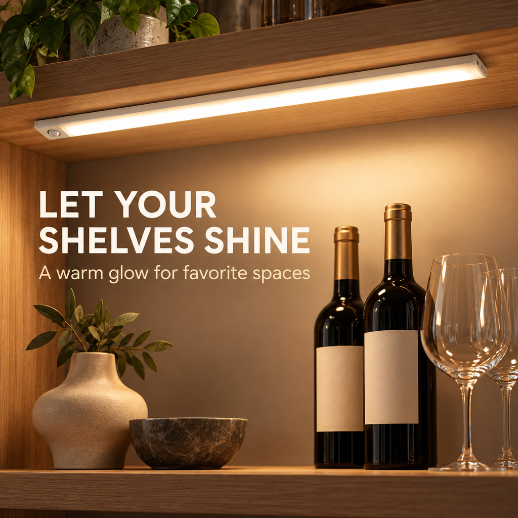 💡 Barra LED ultrasottile con sensore di movimento