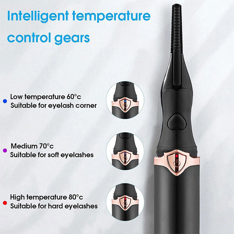 🔥 USB-oppvarmet krølltang med 3 temperaturer