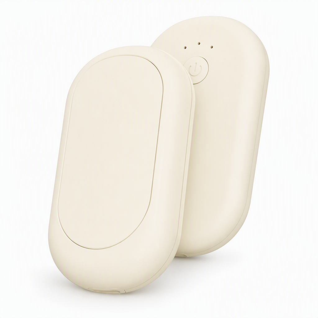 Chauffe-mains magnétique rechargeable USB 2 en 1 séparable