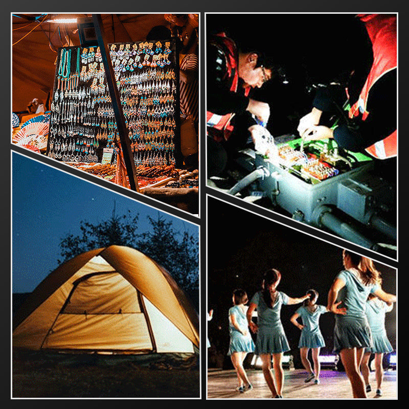 💡 Oppladbar LED-campinglampe