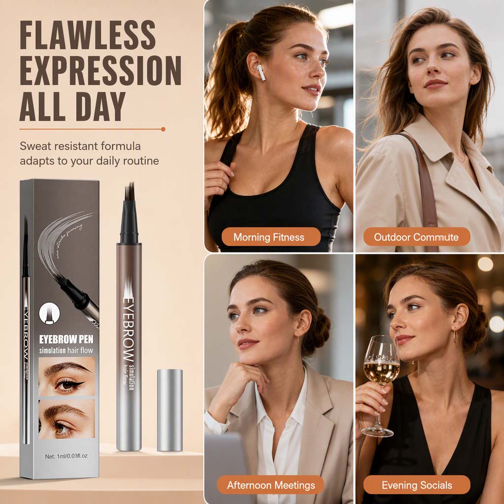 Retolador líquid per a celles de 4 puntes amb efecte de microblading