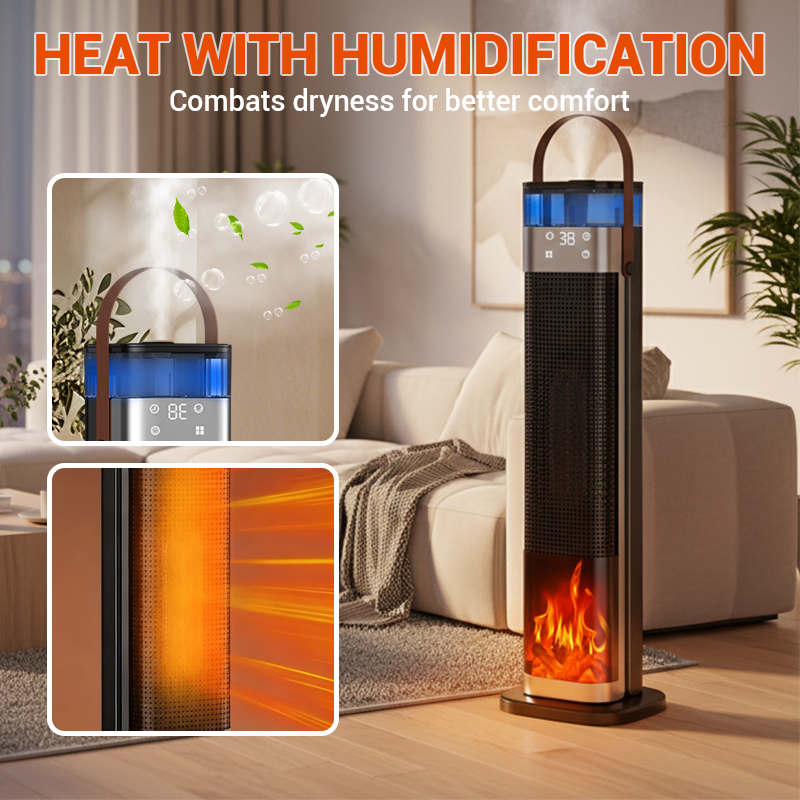 🔥 -50% Estufa 2 en 1 con Humidificador