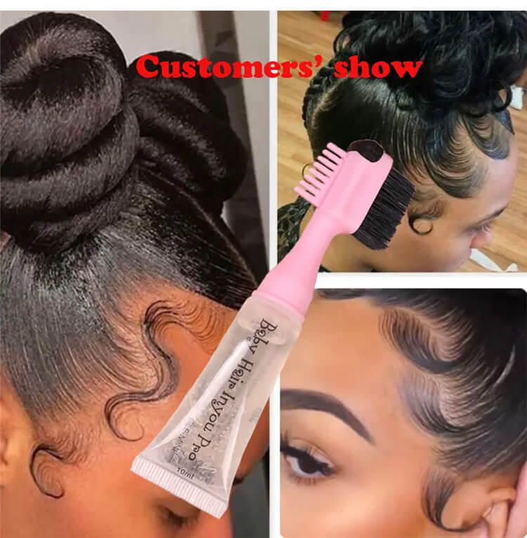 ✨ -50% Baby Hair 3-i-1-børste med gel