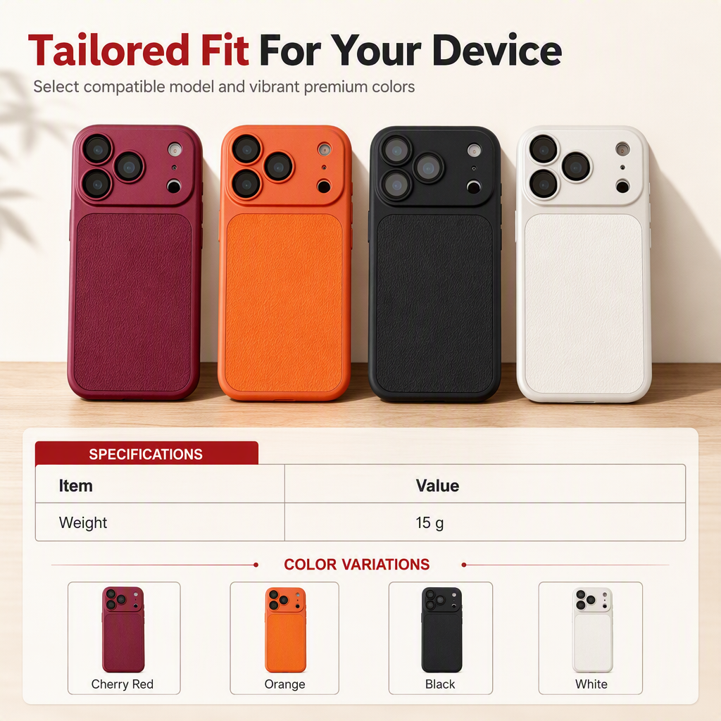 Cover smartphone antishock elegante con protezione completa