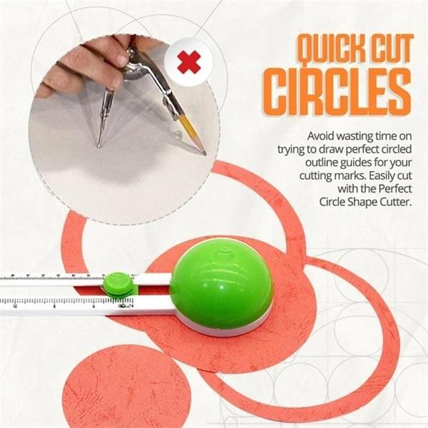 Tallador circular ajustable per a paper i ocells creatius