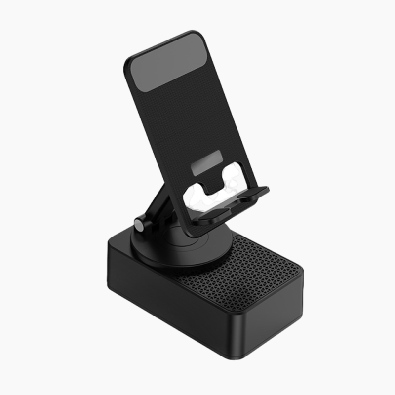 3-i-1 smarttelefonholder med Bluetooth 5.3-høyttaler og powerbank