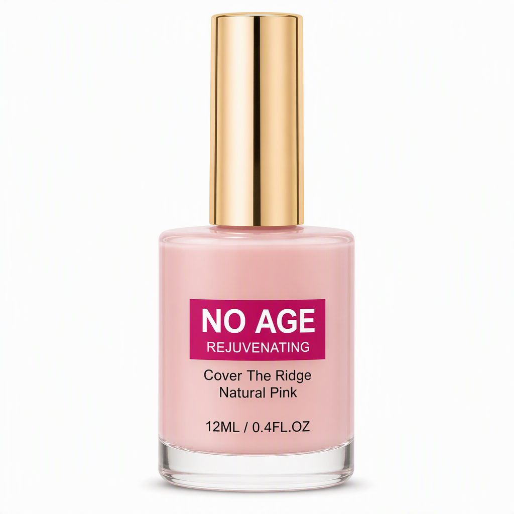 Smalto levigante rosa nude 12 ml per unghie irregolari, finitura lucida