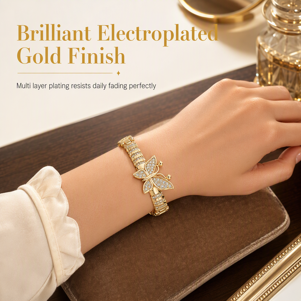 Bracelet papillon fantaisie pour femme
