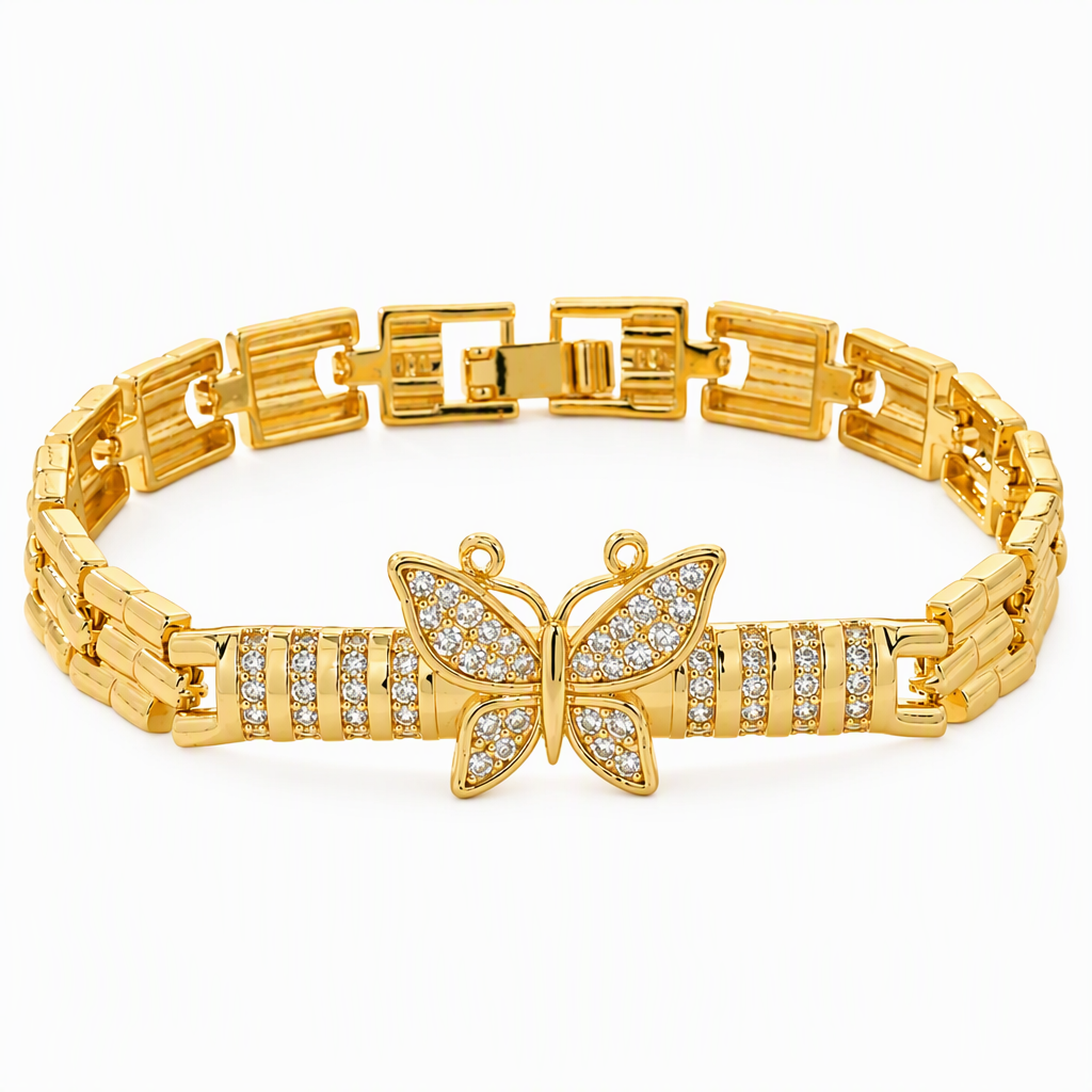 Bracciale a farfalla fantasia da donna