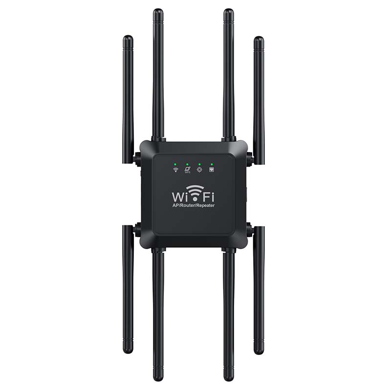 Wi-Fi-forsterker med 8 antenner til hjemmet, 300M og 1200M