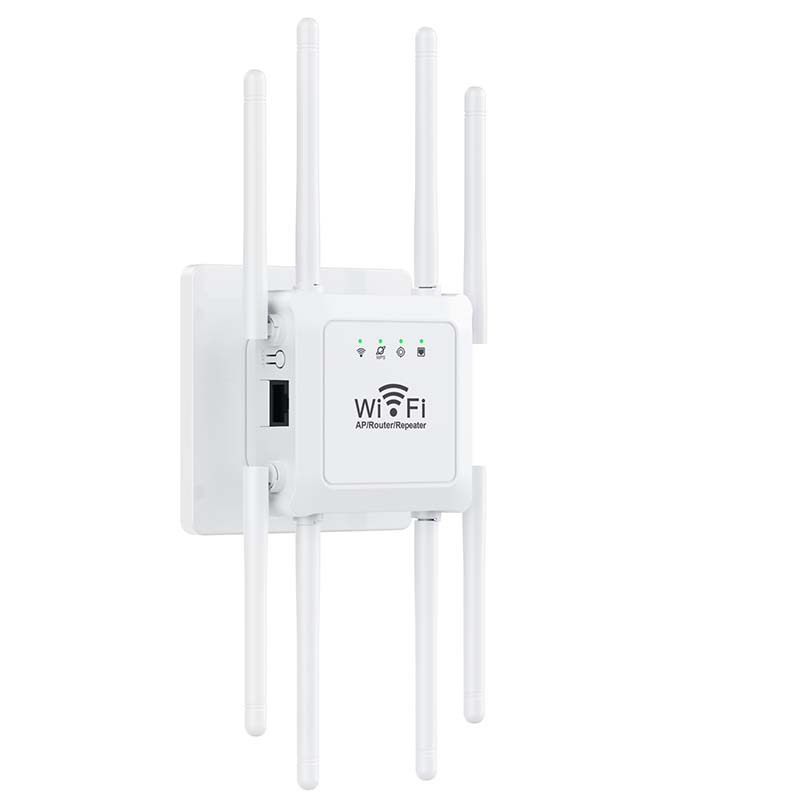 Wi-Fi-forsterker med 8 antenner til hjemmet, 300M og 1200M