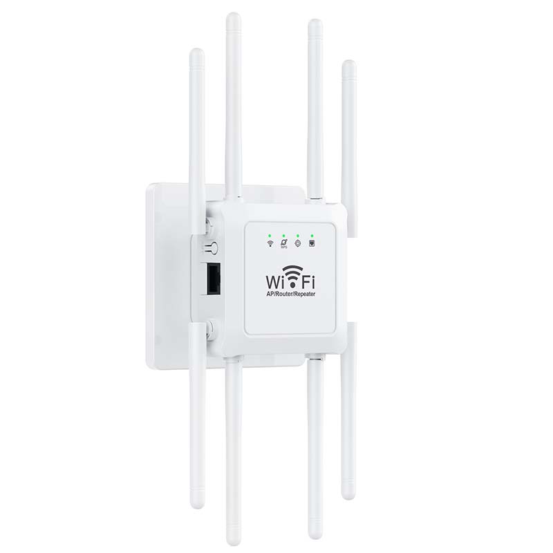 Wi-Fi-forsterker med 8 antenner til hjemmet, 300M og 1200M