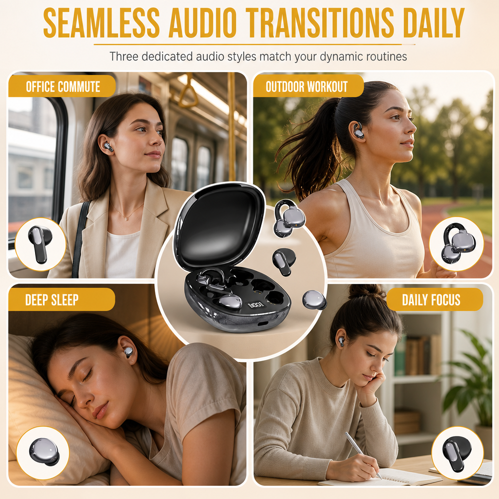 Auriculares Bluetooth B115 3 en 1