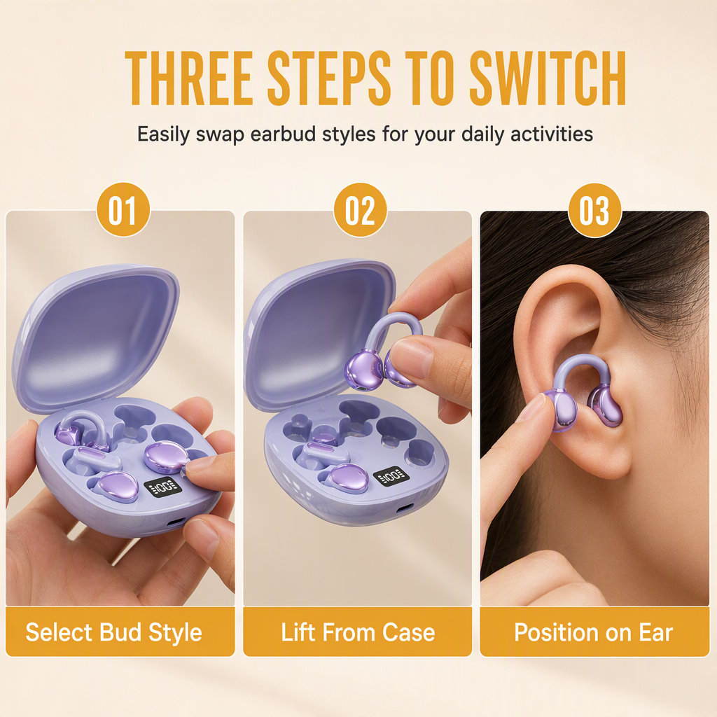 Auriculares Bluetooth B115 3 en 1