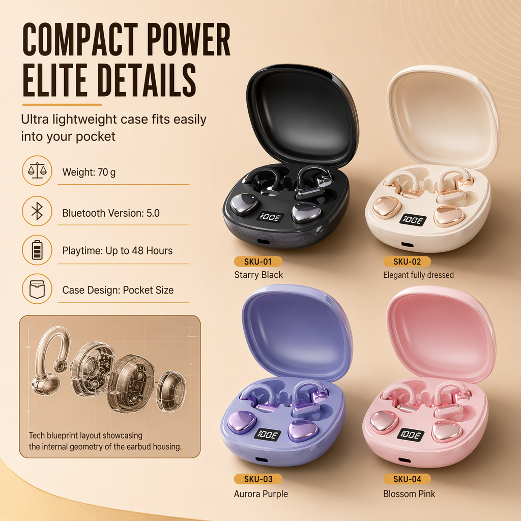Auriculares Bluetooth B115 3 en 1