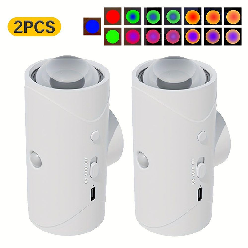 Veïa LED multicolor amb detector de moviment USB-C