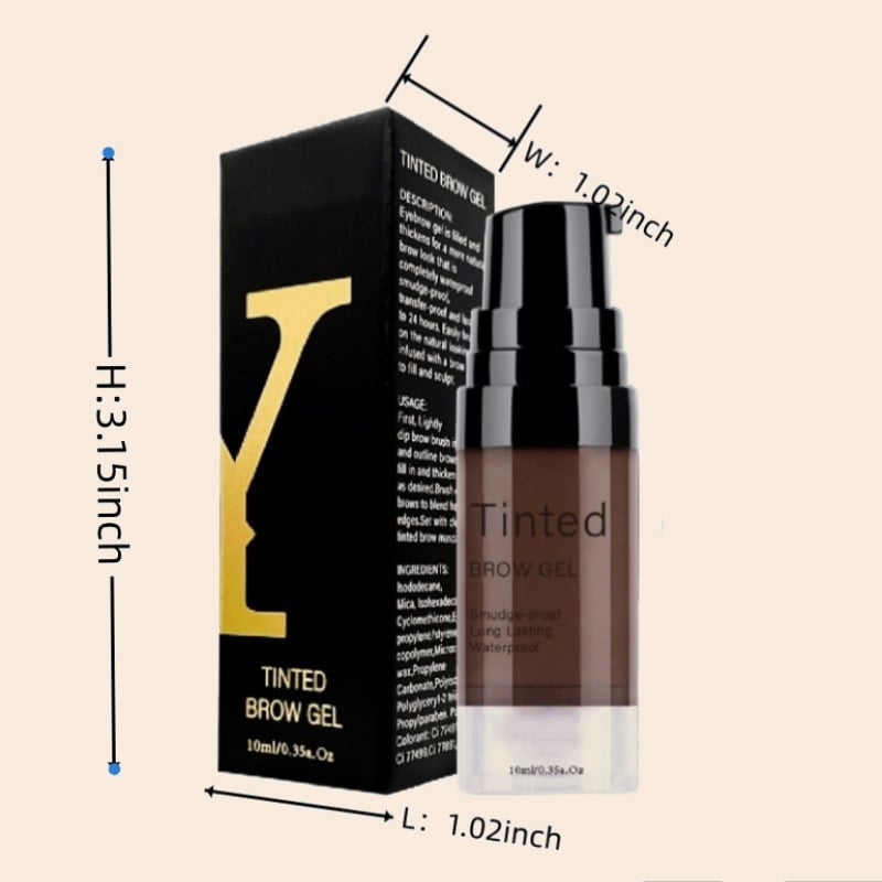 Gel colorant pour sourcils effet tatouage peel-off – 4 teintes