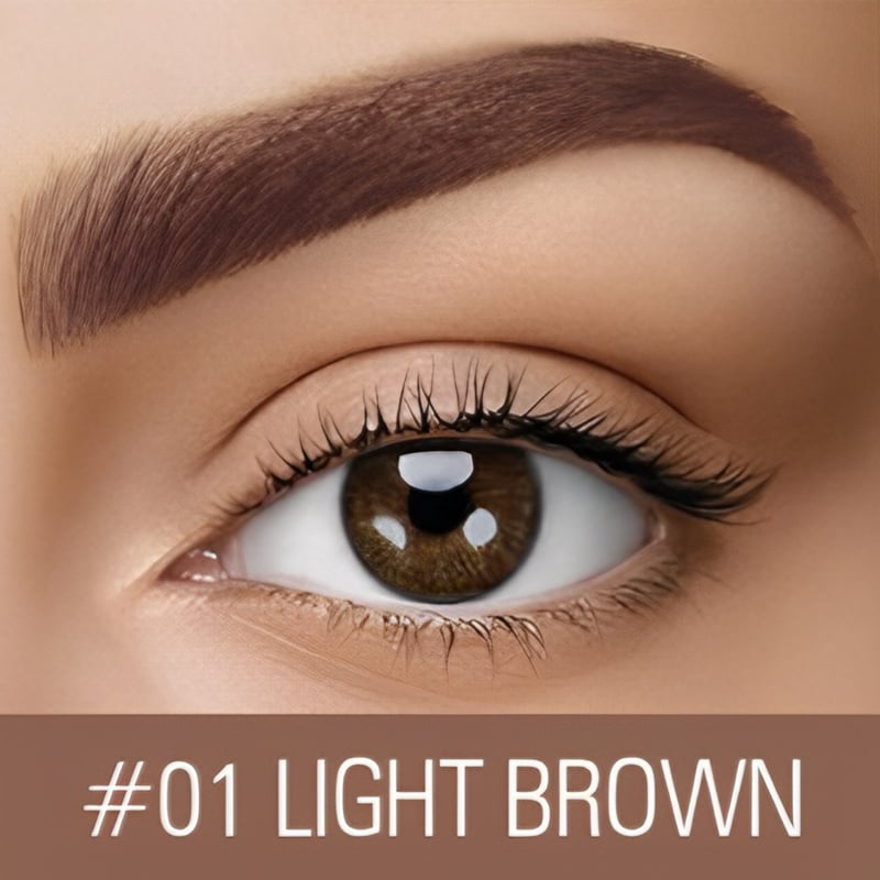 Gel colorant pour sourcils effet tatouage peel-off – 4 teintes