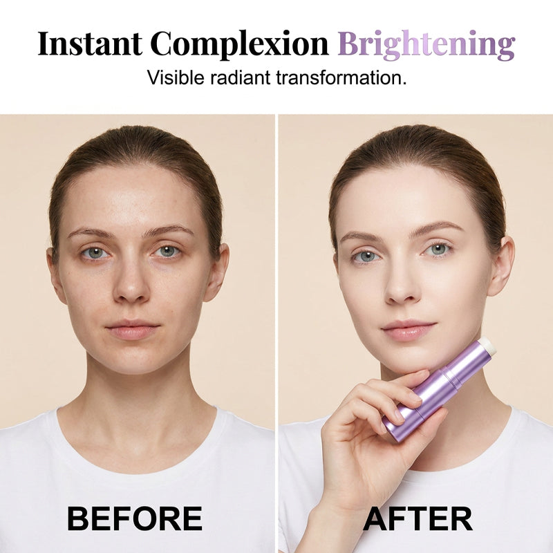 Stick corrector 2 en 1 con pincel y color adaptable | Roumant®