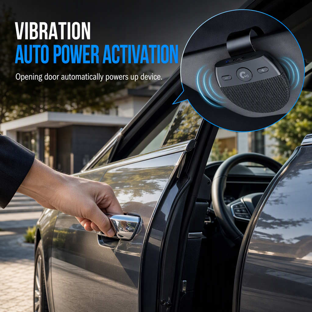 Kit vivavoce Bluetooth SP11 per parasole auto