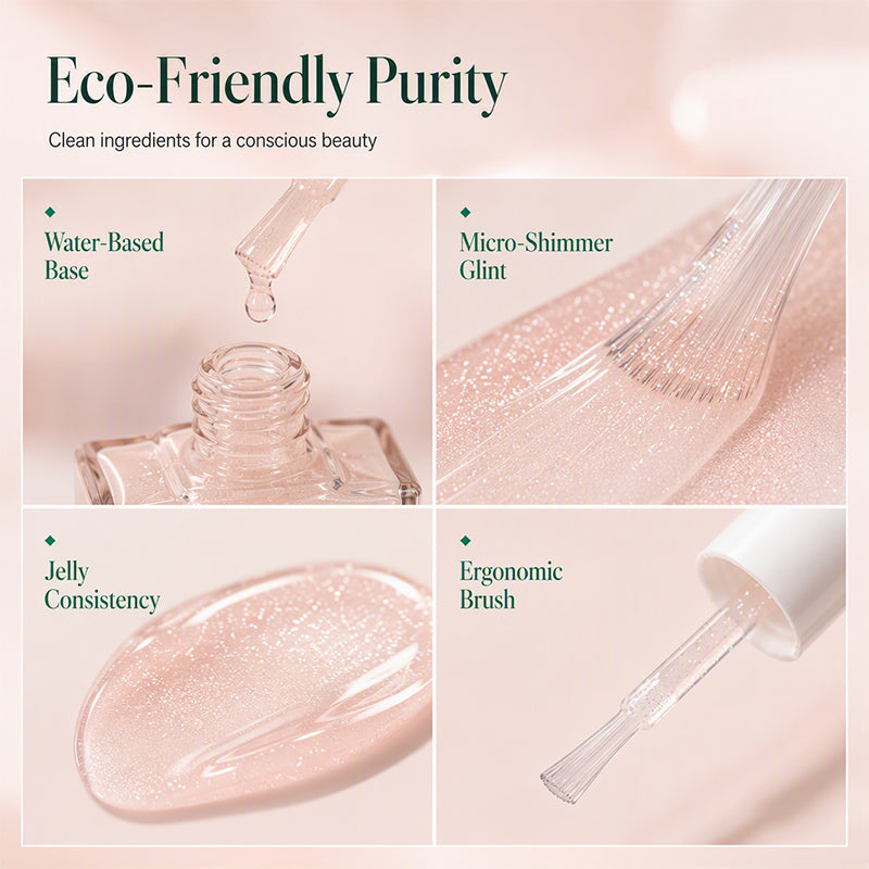 Smalto rosa a base d’acqua con effetto soft-focus