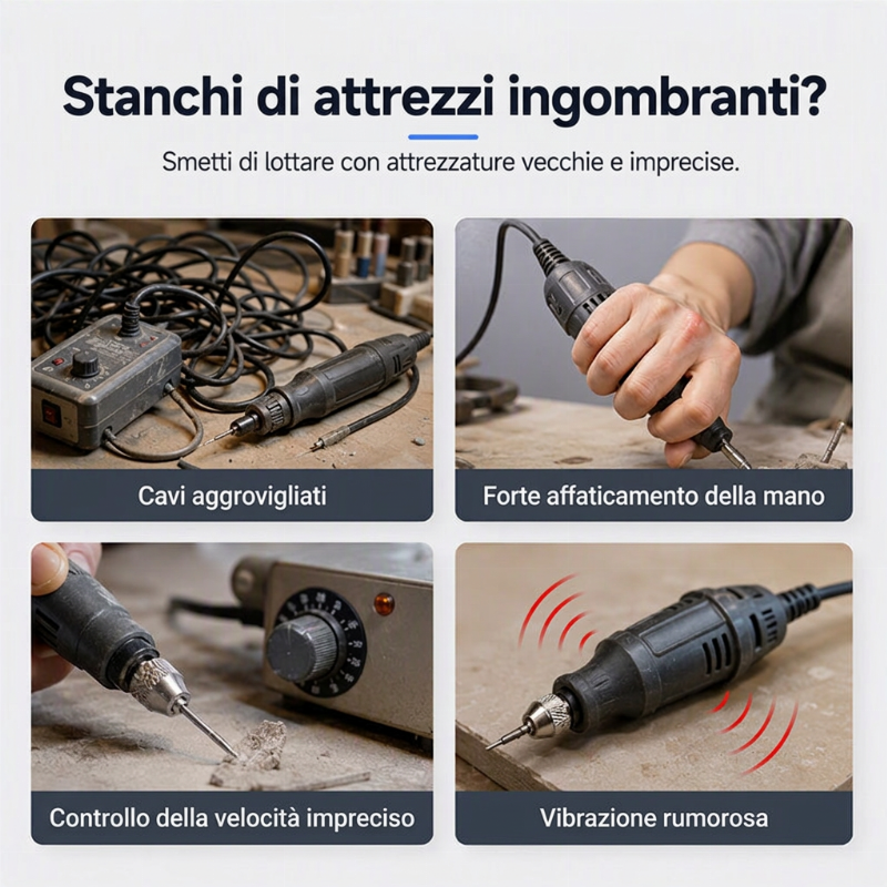 🖊️ Mini penna elèctrica sense fil per a gravats de precisió