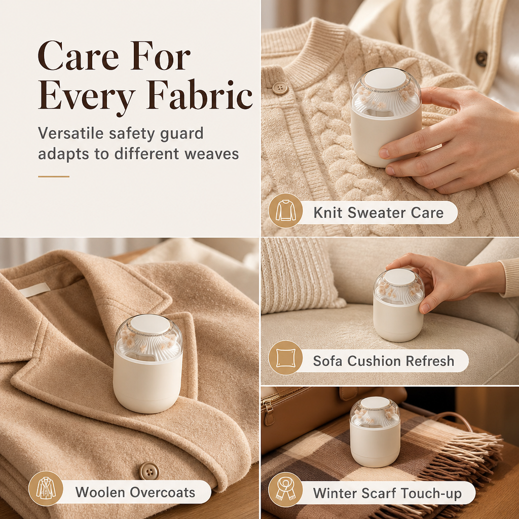 Rasoio elettrico anti-pilling con coperchio magnetico
