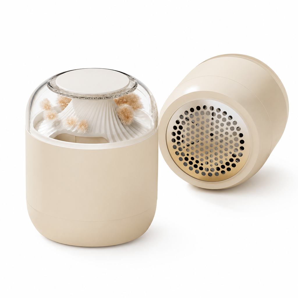 Rasoio elettrico anti-pilling con coperchio magnetico