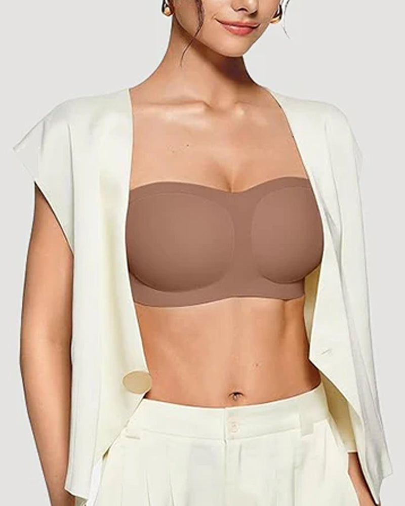 Sostenidor push-up sense costures de silicona antilliscant