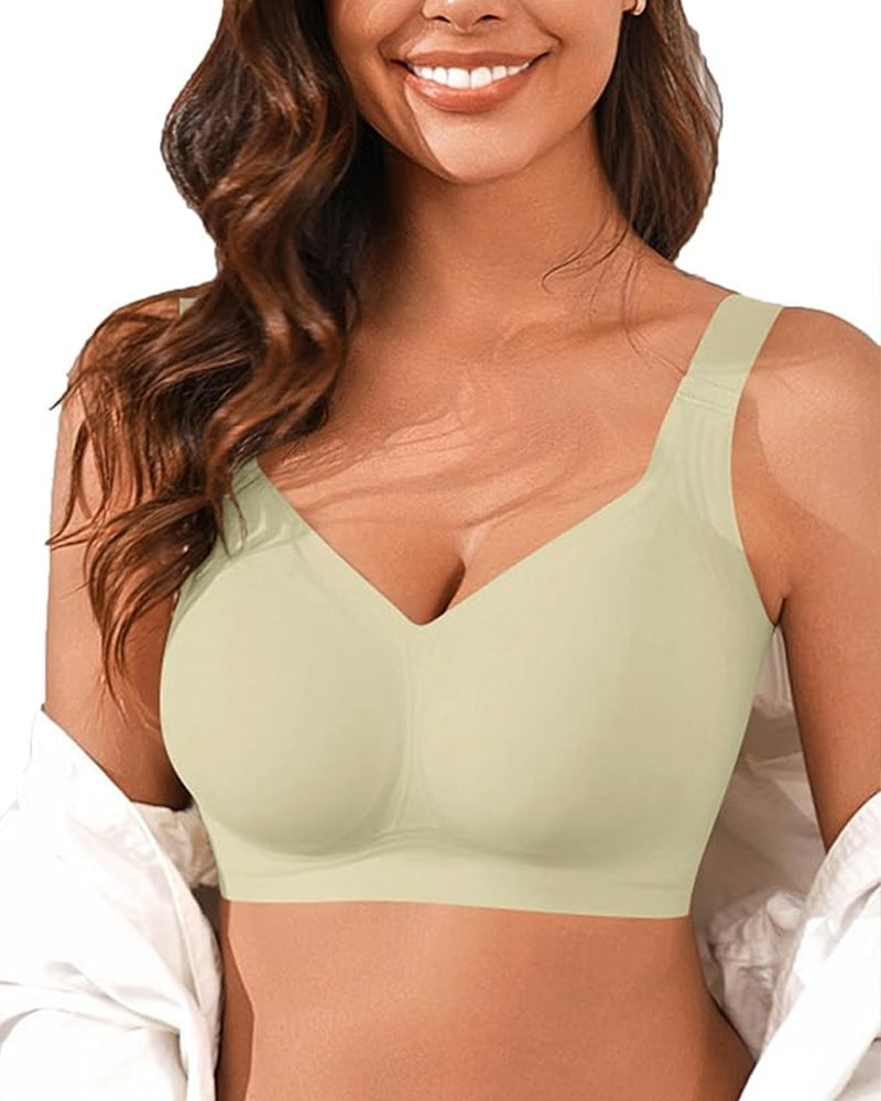 Reggiseno coprente senza ferretto con effetto push-up